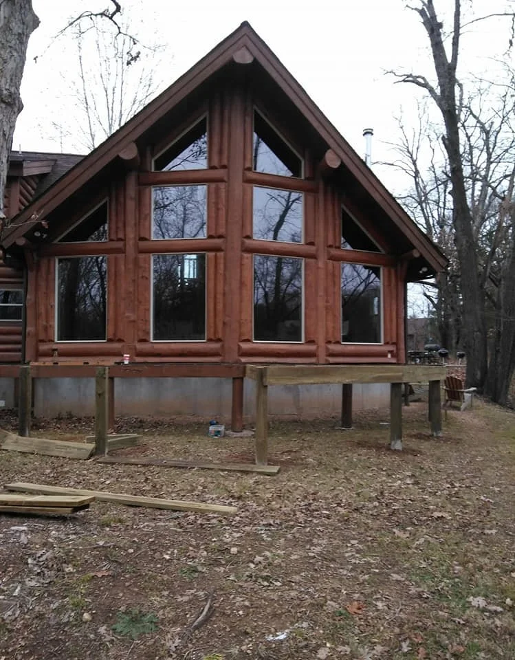 Round Composite Deck Replacement in Stella, Missouri: From Rotted Deck to Riverfront Retreat 2