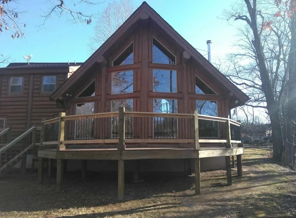 Round Composite Deck Replacement in Stella, Missouri: From Rotted Deck to Riverfront Retreat